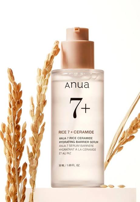 Anua Rice 7 + Ceramide Hydrating Barrier Serum