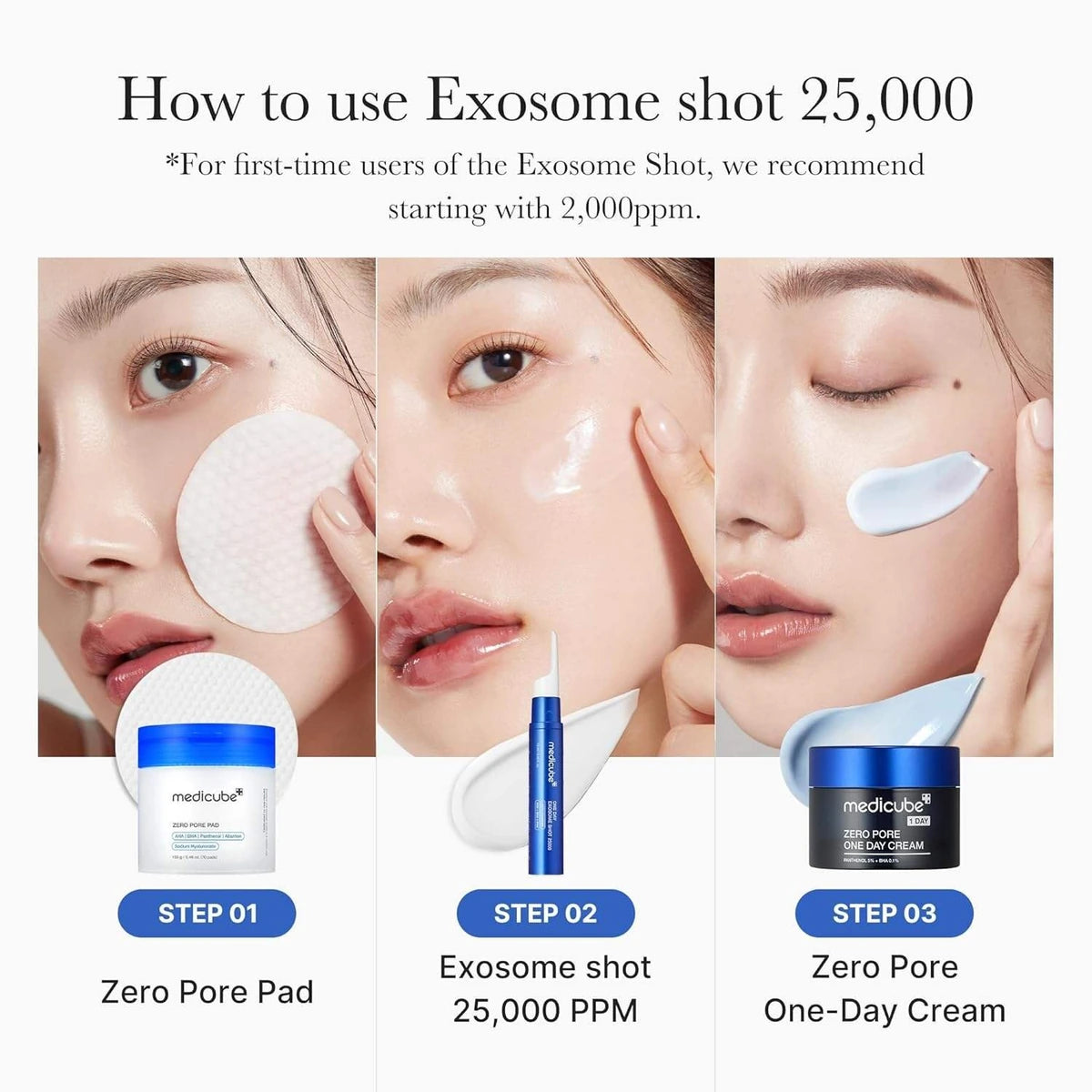 Medicube Zero PDRN 25,000 PPM Bone Needle Facial Serum