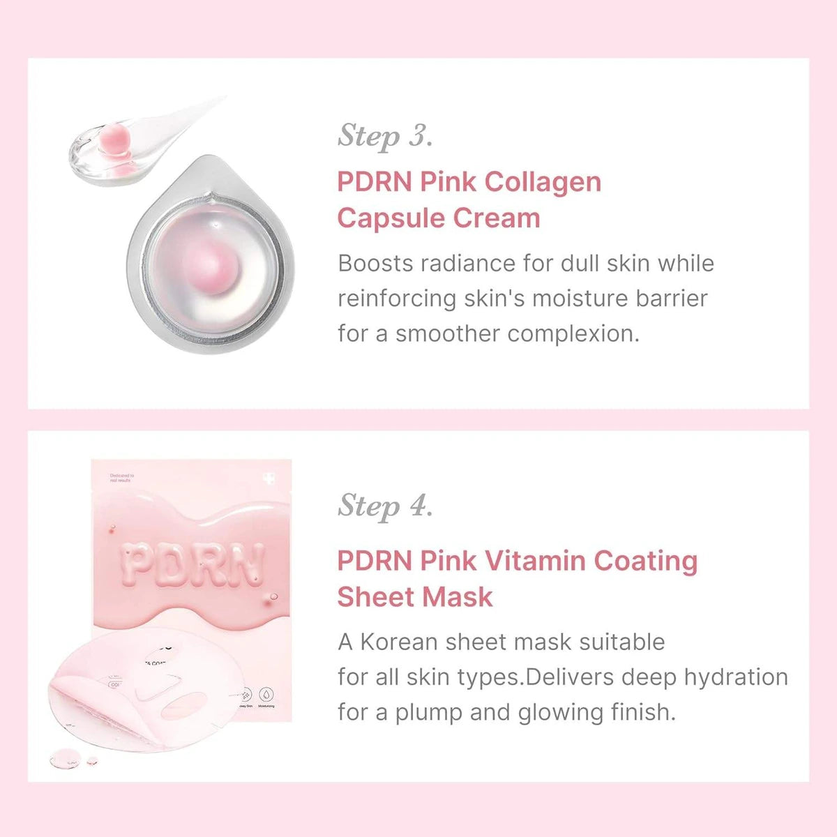 Medicube PDRN Pink Glow Kit 5pc Set