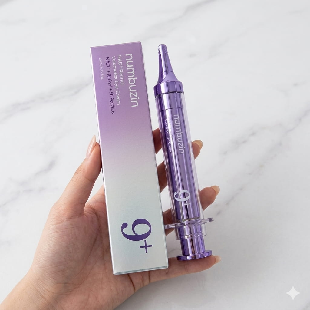 Numbuzin No.9 NAD+ BIO Series — Lifting-sil Mask / Voluminox Eye Cream / Lifting-sil Essence