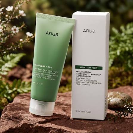 Anua Heartleaf + BHA Pore Deep Cleansing Foam