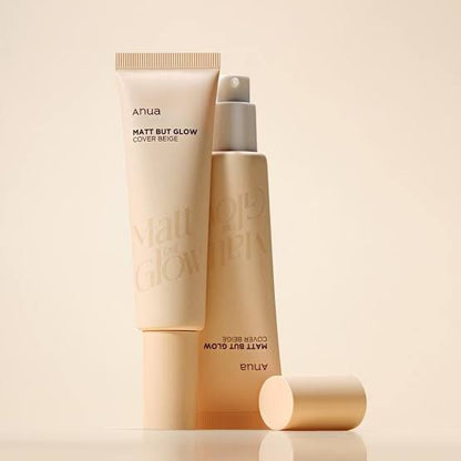 Anua Matt But Glow Cover Beige Foundation SPF 50+ PA++++