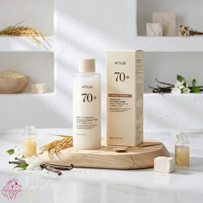 Anua Rice 70 + Ceramide Glow Milky Toner