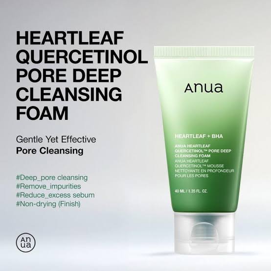 Anua Heartleaf + BHA Pore Deep Cleansing Foam