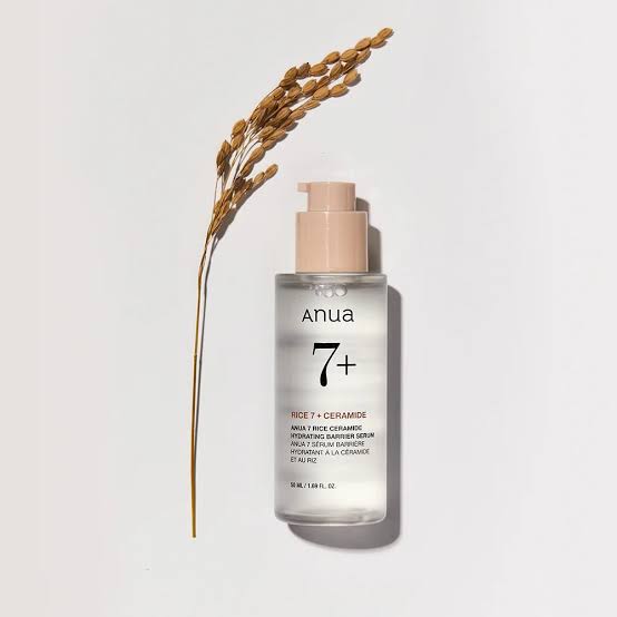 Anua Rice 7 + Ceramide Hydrating Barrier Serum