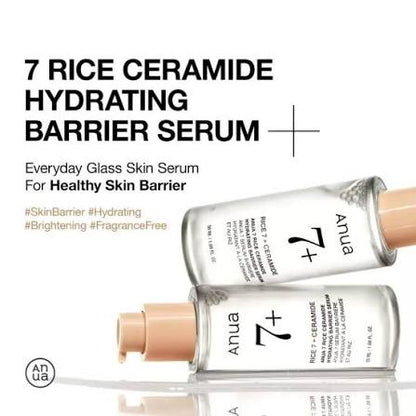 Anua Rice 7 + Ceramide Hydrating Barrier Serum