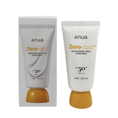 Anua Zero-cast Moisturizing Finish Sunscreen