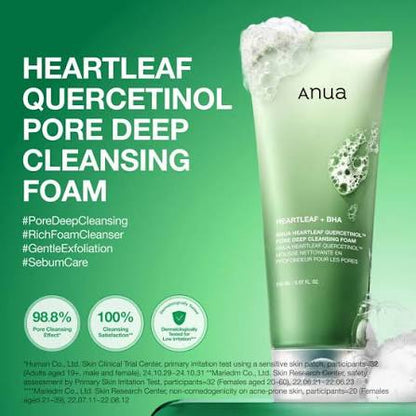 Anua Heartleaf + BHA Pore Deep Cleansing Foam
