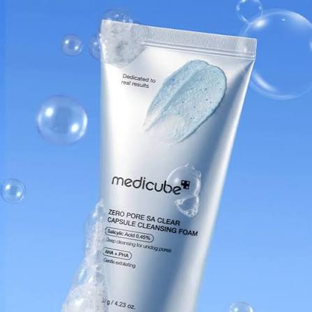Medicube Zero Pore SA Clear Capsule Cleansing Foam 120g