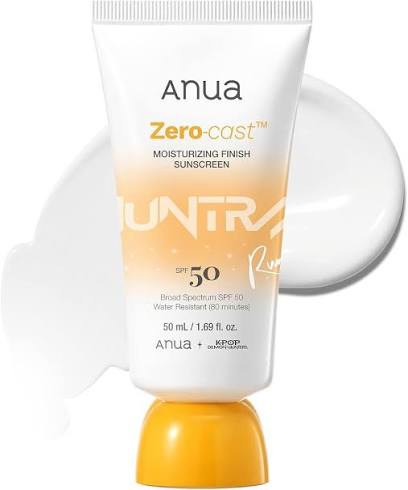 Anua Zero-cast Moisturizing Finish Sunscreen