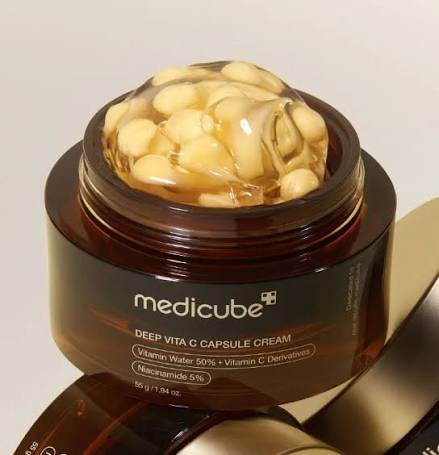 Medicube Deep Vita C Capsule Cream 55g (Yellow Bean, Old Version)