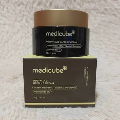 Medicube Deep Vita C Capsule Cream 55g (Yellow Bean, Old Version)