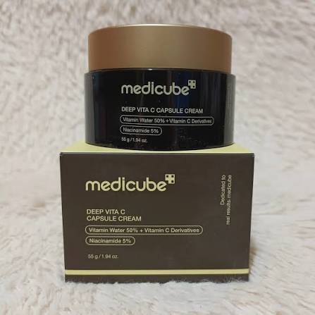 Medicube Deep Vita C Capsule Cream 55g (Yellow Bean, Old Version)