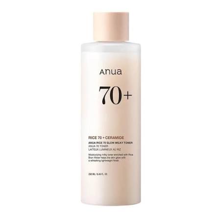 Anua Rice 70 + Ceramide Glow Milky Toner