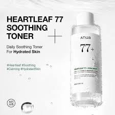 Anua Heartleaf 77 + Hyaluron Soothing Toner