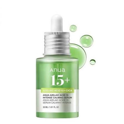Anua Azelaic Acid 15 + Cica Intense Calming Serum