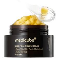 Medicube Deep Vita C Capsule Cream 55g (Yellow Bean, Old Version)