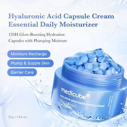Medicube Hyaluronic Moisturizing Capsule Cream 55g