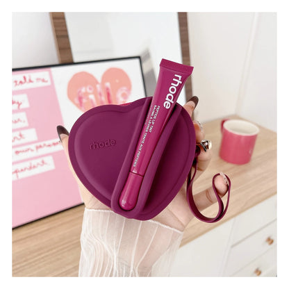 Rhode Heart-Shaped Lip Gloss Pouch Set