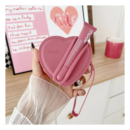 Rhode Heart-Shaped Lip Gloss Pouch Set