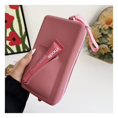 Rhode Silicone Pouch with Lip Gloss Set