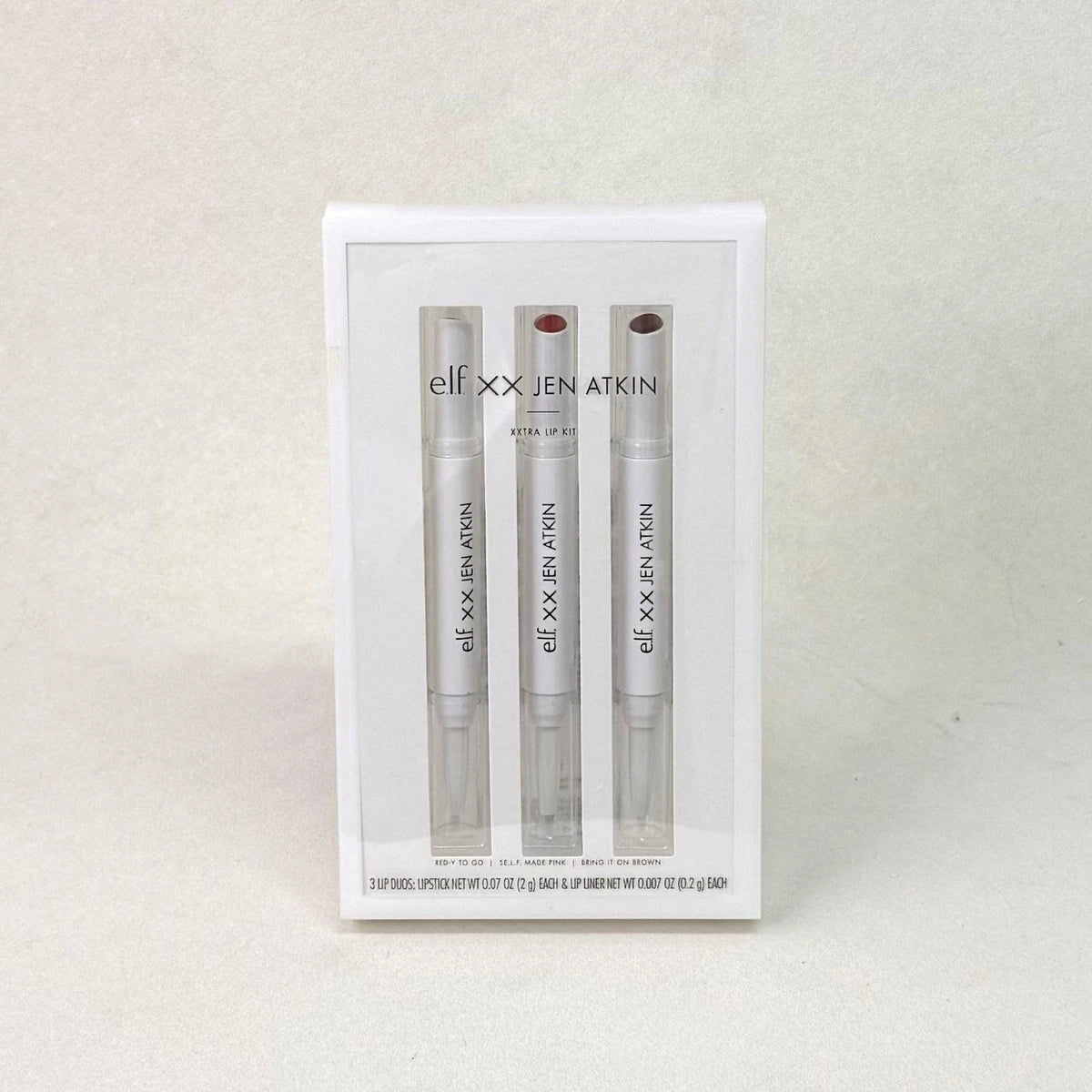 Product Video e.l.f. XX JEN ATKIN Xxtra Lip Kit (3pcs Dual-End Lip Set)