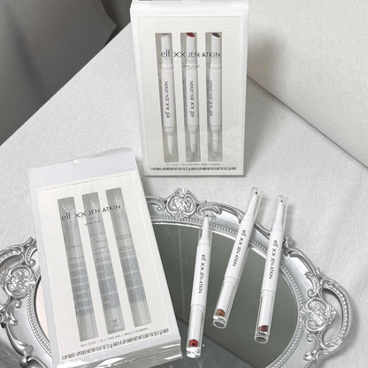Product Video e.l.f. XX JEN ATKIN Xxtra Lip Kit (3pcs Dual-End Lip Set)