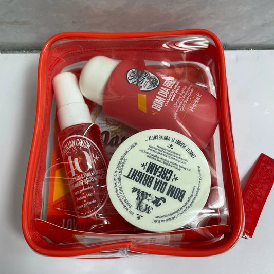 Sol de Janeiro Style Summer in Rio Brazil 3-Piece Fragrance Travel Set — 30ml Perfume Mist + 90ml Body Wash/Shower + 50ml Body Cream/Butter