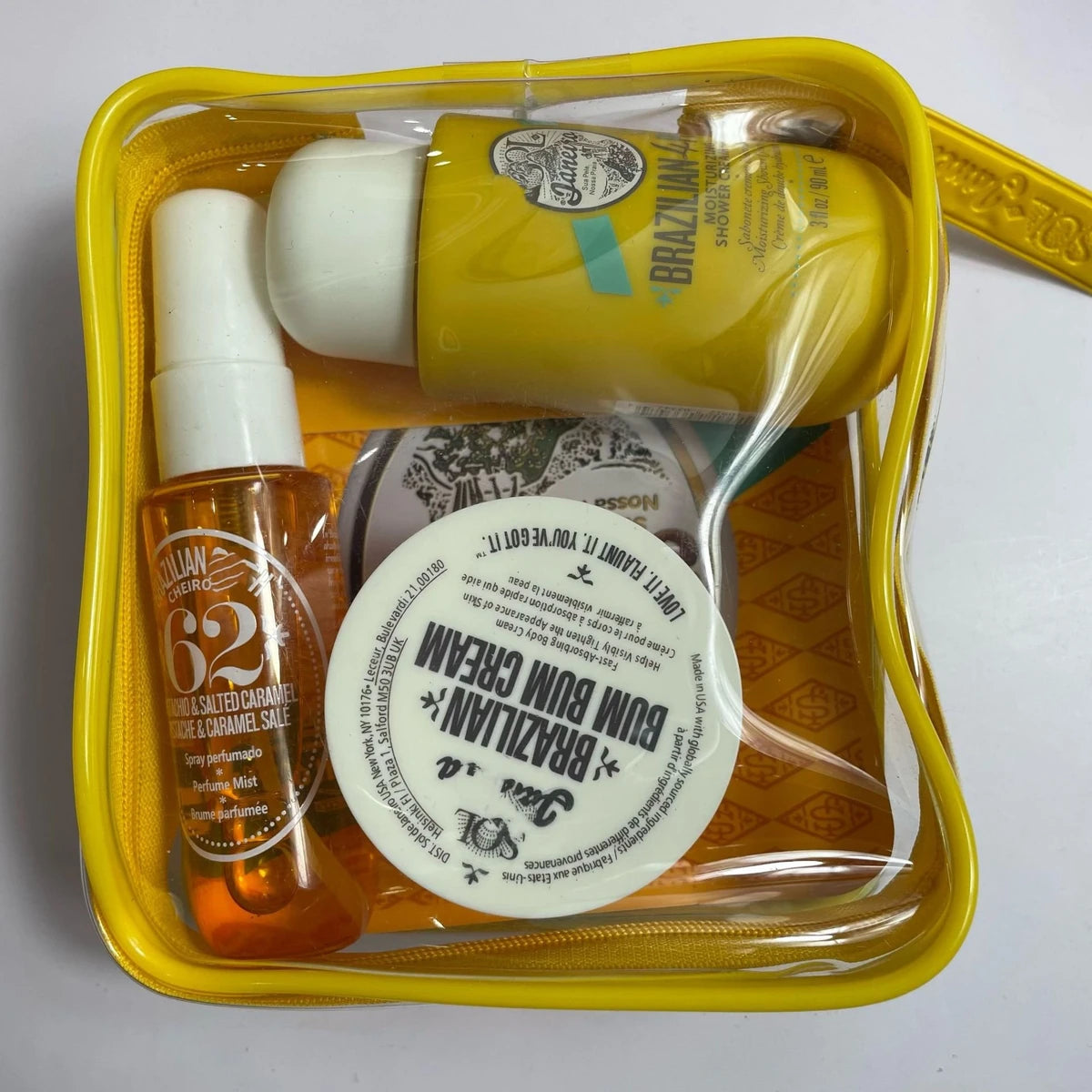 Sol de Janeiro Style Summer in Rio Brazil 3-Piece Fragrance Travel Set — 30ml Perfume Mist + 90ml Body Wash/Shower + 50ml Body Cream/Butter