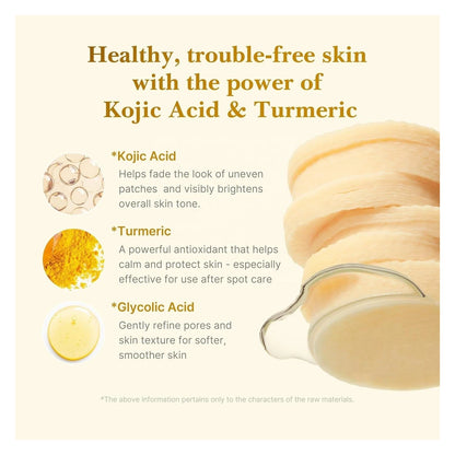 Medicube Kojic Acid Turmeric Clarifying Pad 160g