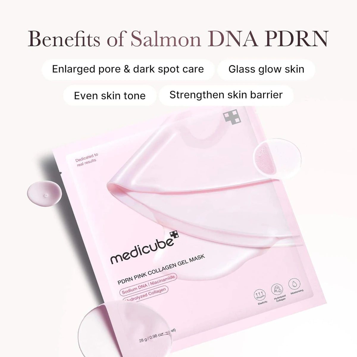 Medicube Salmon DNA PDRN Pink Collagen Gel Mask