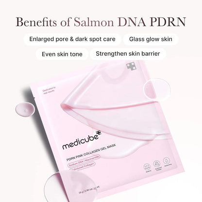 Medicube Salmon DNA PDRN Pink Collagen Gel Mask