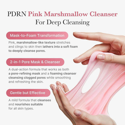 Medicube PDRN Pink Niacinamide Whip Cleanser