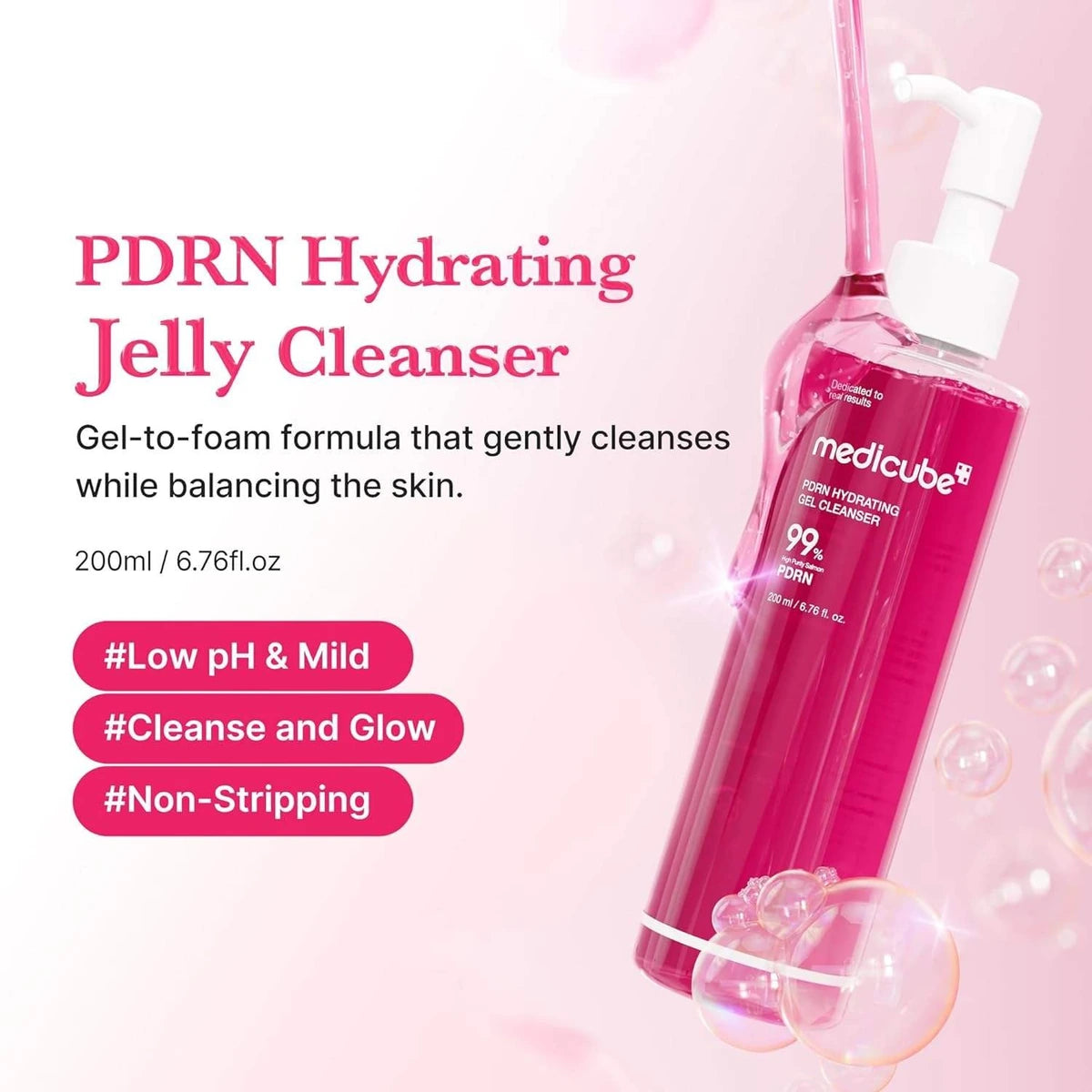 Medicube PDRN Gel Foam Cleanser 200ml