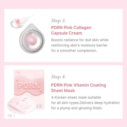 Medicube PDRN Pink Glow Kit 5pc Set