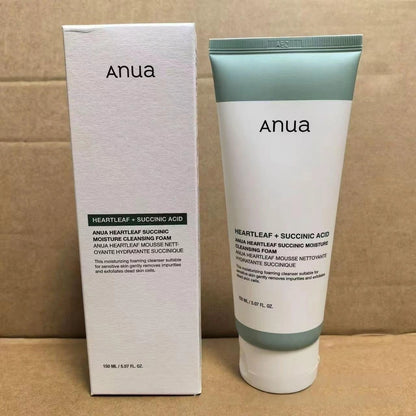 Anua Heartleaf Succinic Moisture Cleansing Foam