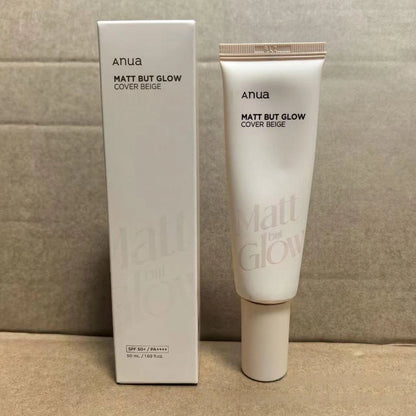 Anua Matt But Glow Cover Beige Foundation SPF 50+ PA++++